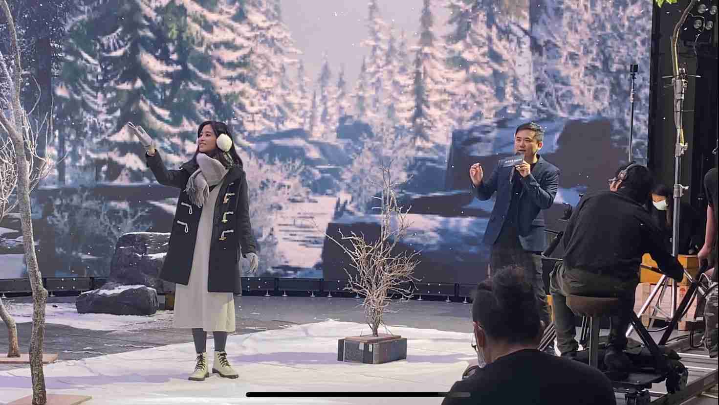 银河集团以ALED先进显屏技术，，，与金马奖视觉特效团队“再现影像”携手合作打造LED虚拟摄影棚，，，，提供沉浸式表演体验，，并精简拍摄成本与时间